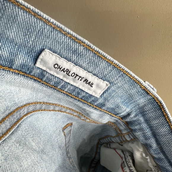 Lucky Brand Charlotte rail ankle jeans 0 25 distressed - Picture 12 of 12